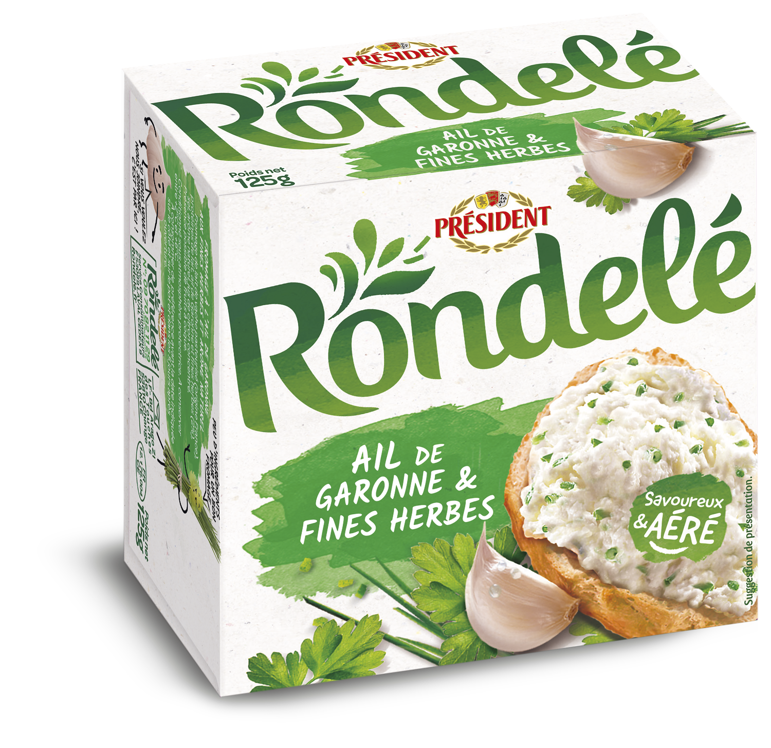 FROMAGE PASTEURISE RONDELE PRESIDENT