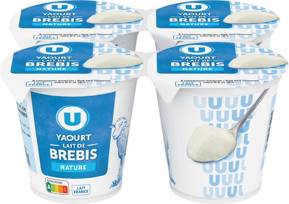 YAOURT AU LAIT DE BREBIS U