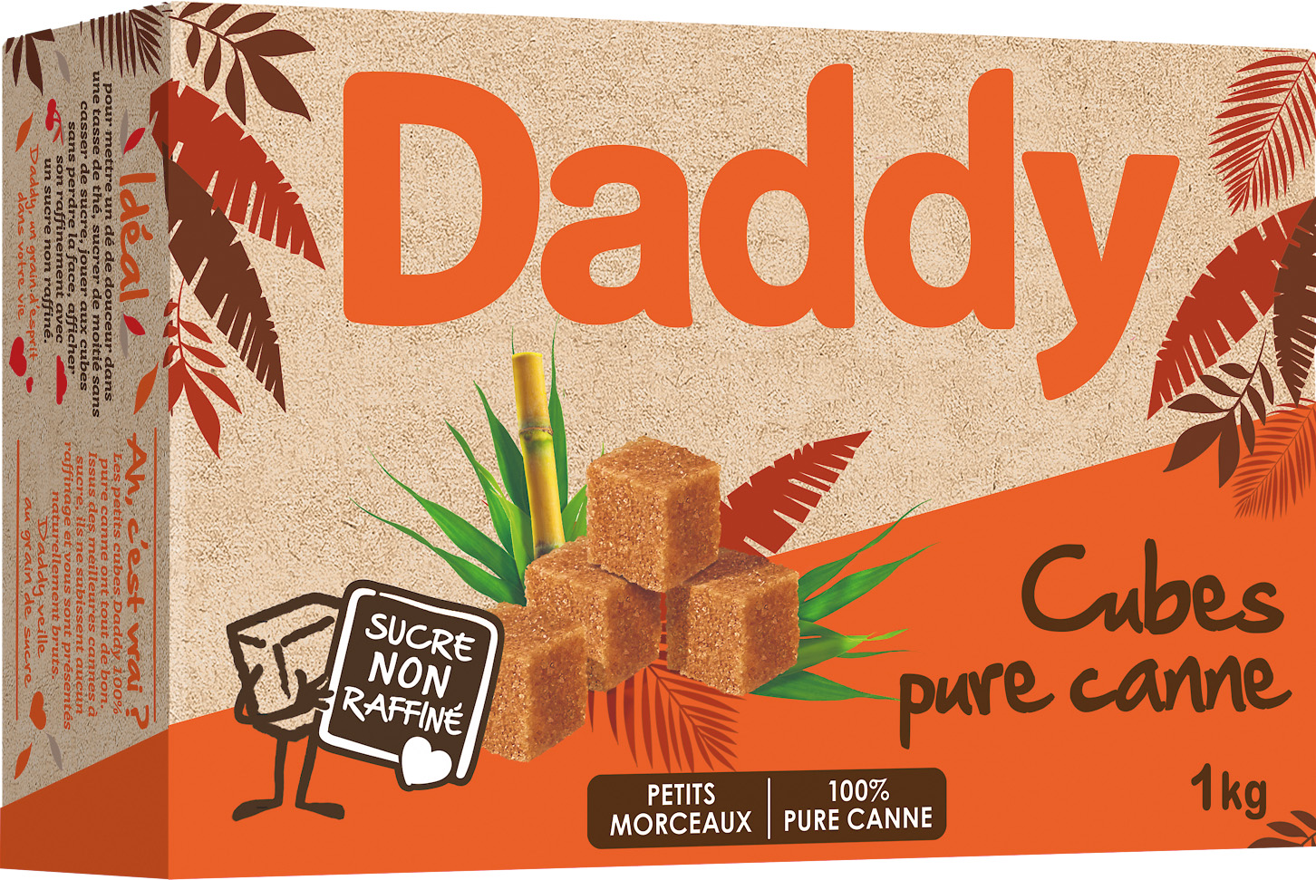 SUCRE EN CUBES PURE CANNE DADDY