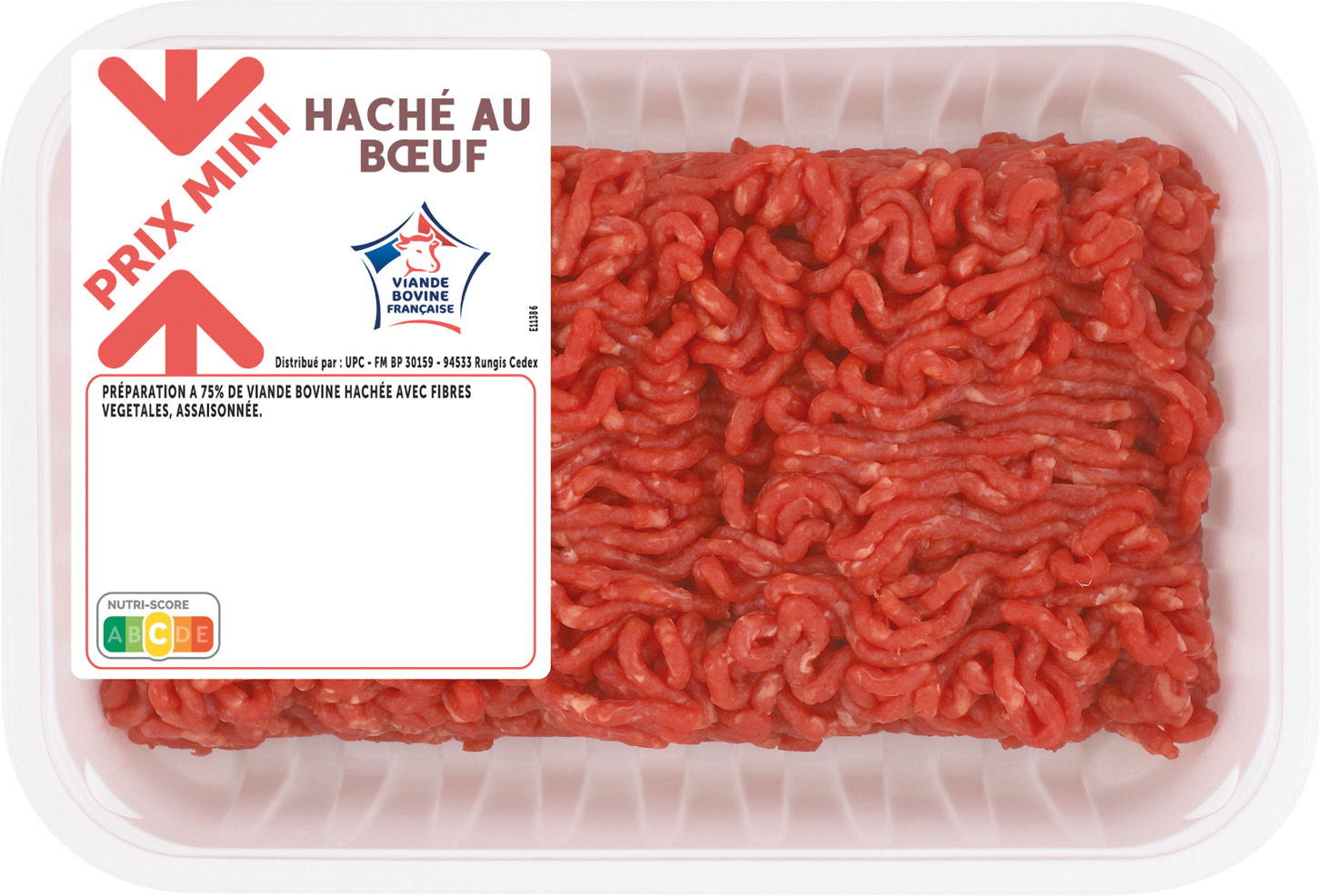 HACHE VRAC AU BOEUF PRIX MINI