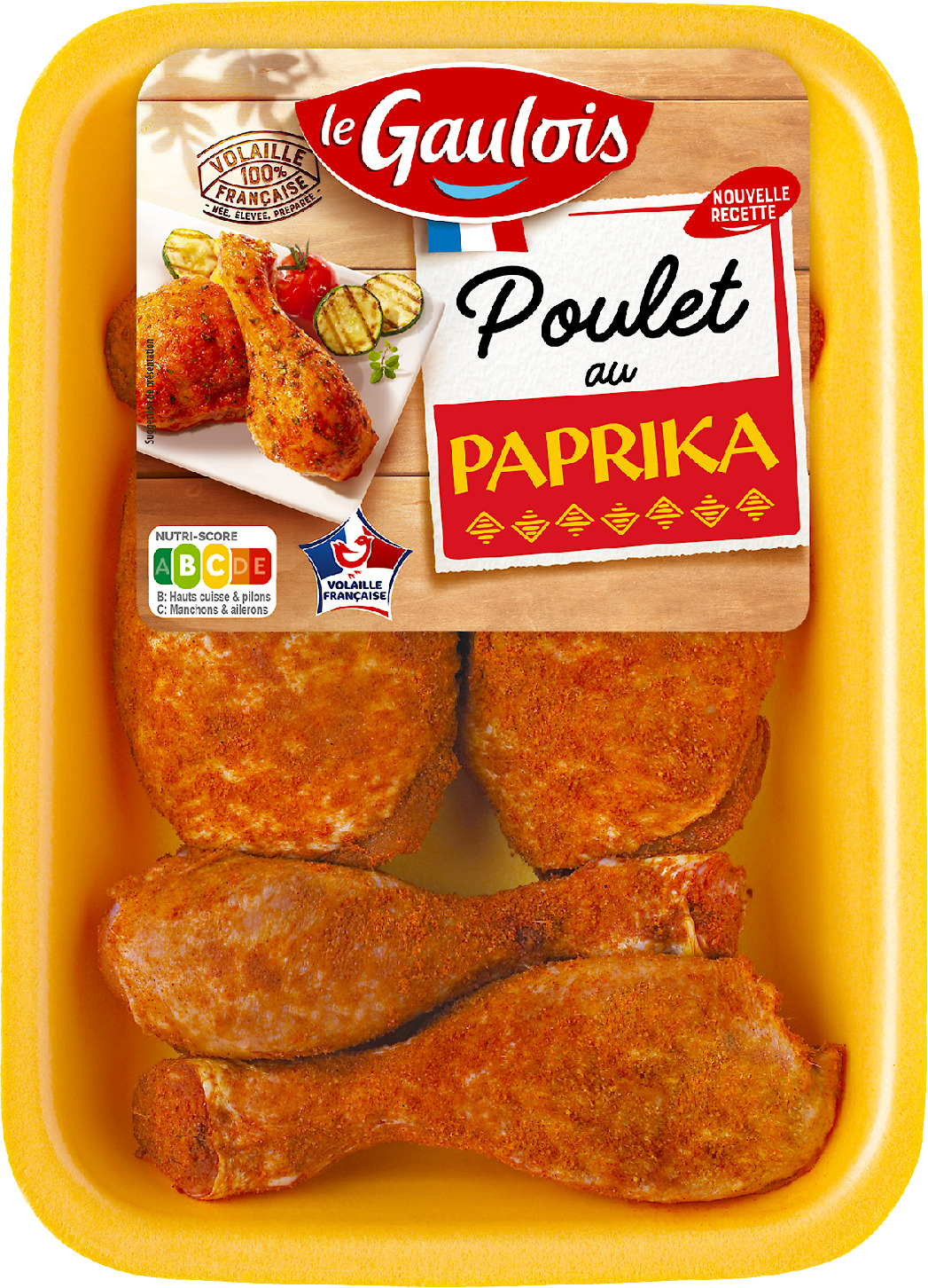 MORCEAUX DE POULET ASSORTIS LE GAULOIS