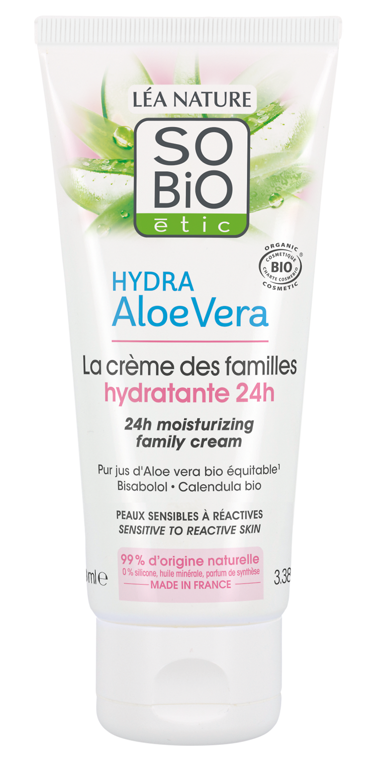 SOIN VISAGE HYDRA ALOE VERA SO'BIO
