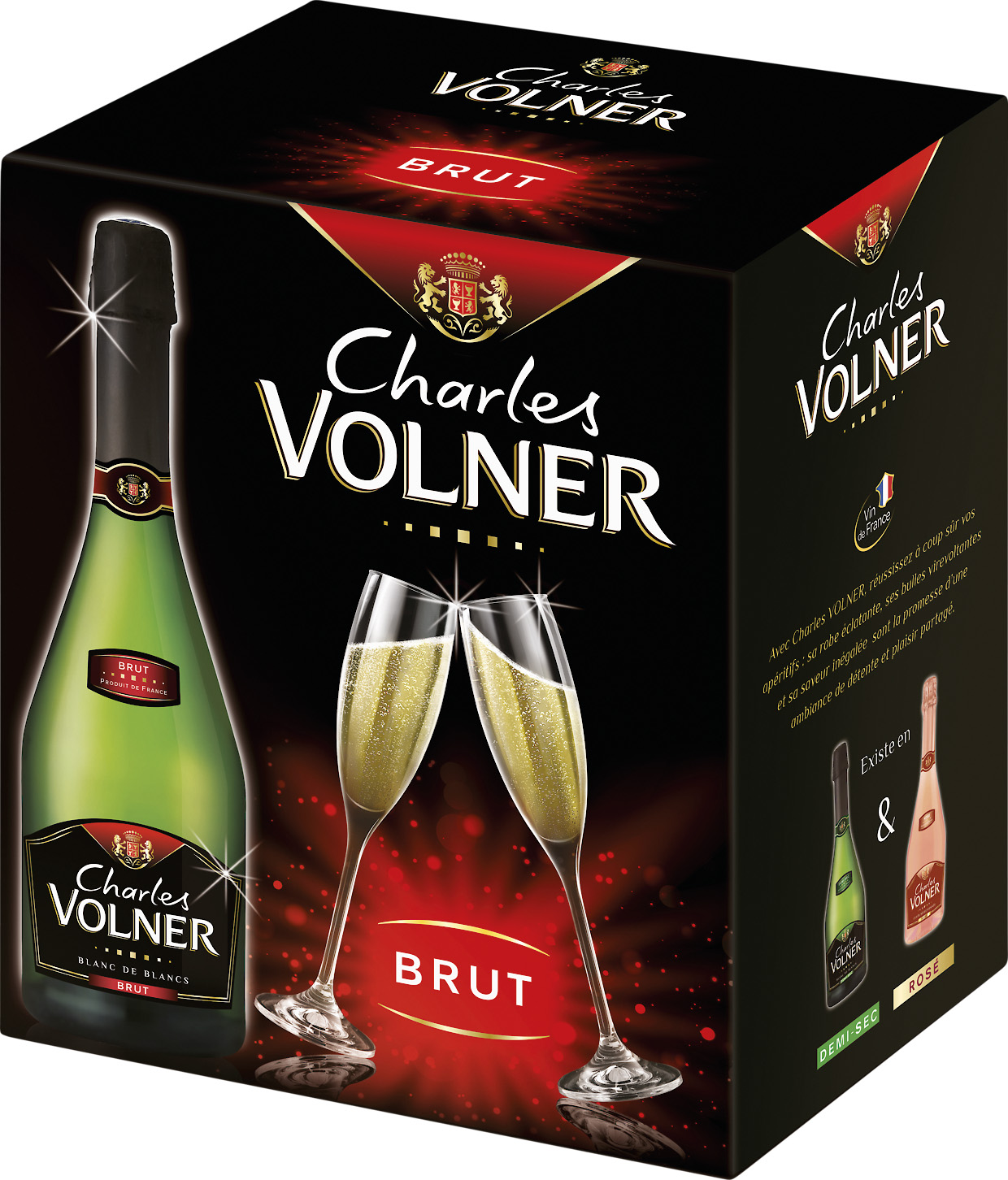 VIN MOUSSEUX DE QUALITE CHARLES VOLNER