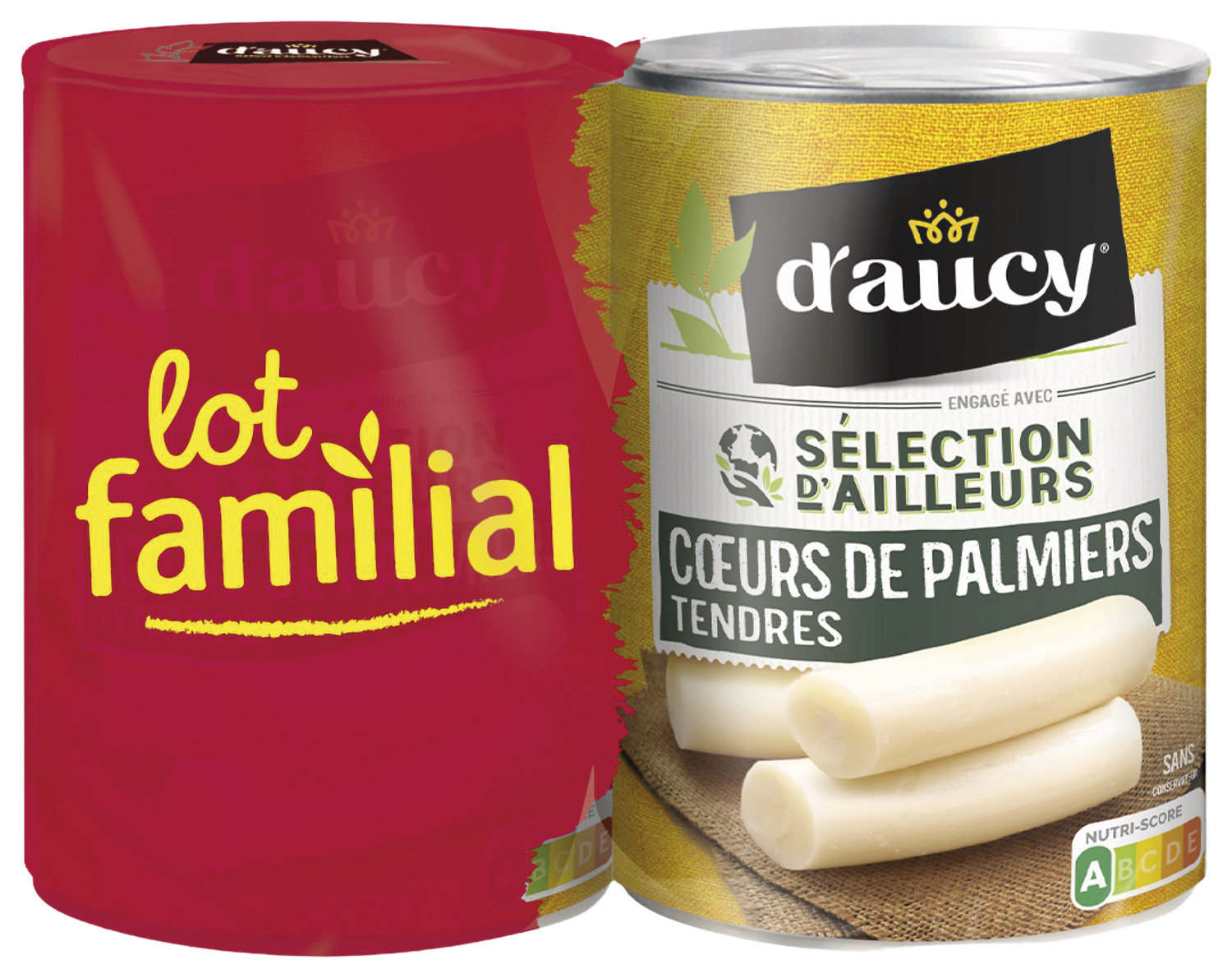 COEURS DE PALMIERS TENDRES D'AUCY