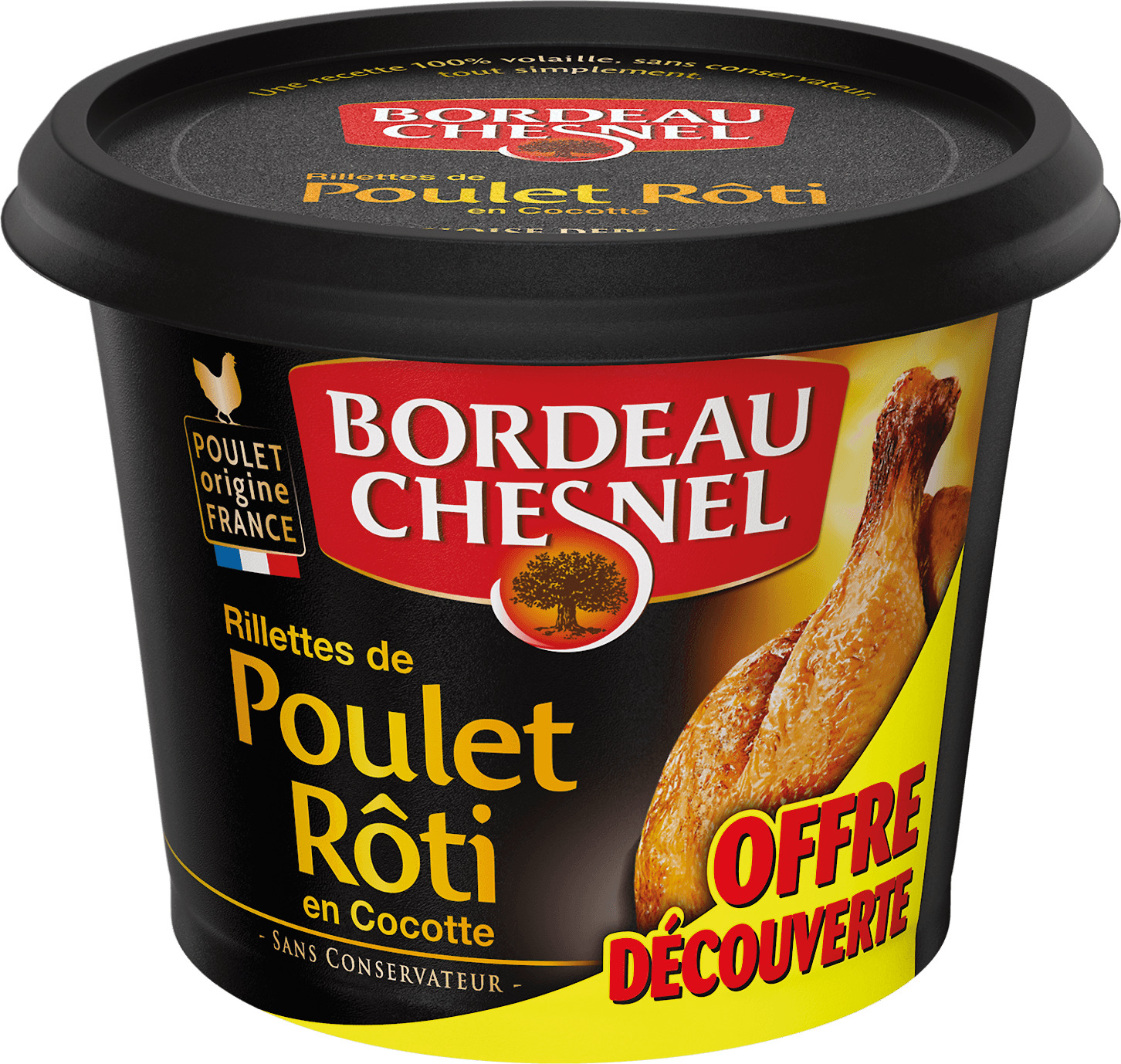 RILLETTES DE POULET ROTI BORDEAU CHESNEL
