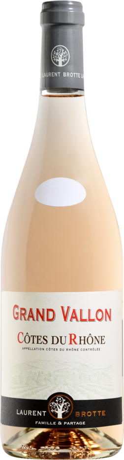 CÔTES DU RHÔNE AOP ROSÉ GRAND VALLON 2024