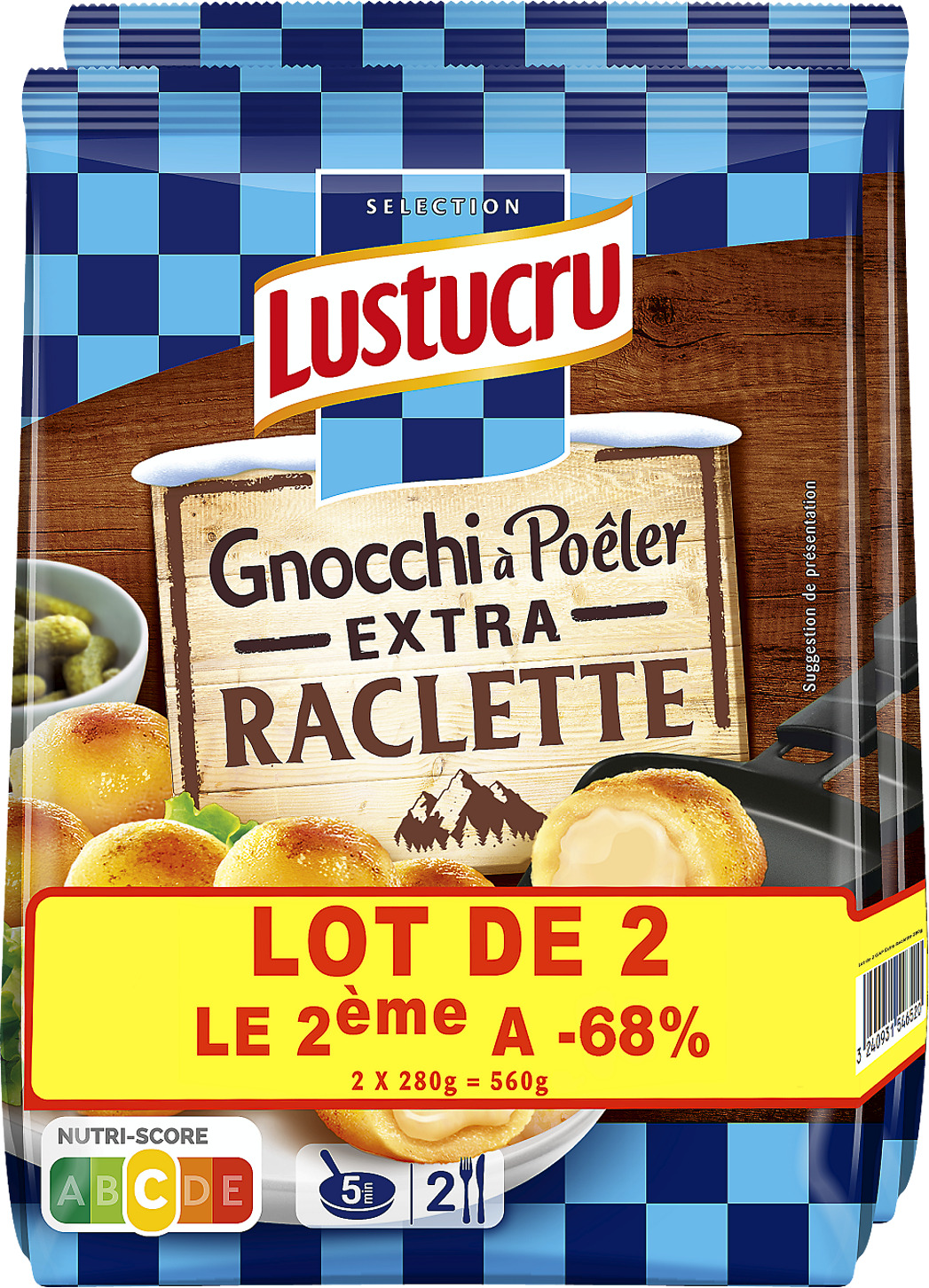 GNOCCHI A POELER LUSTUCRU