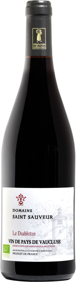 VAUCLUSE IGP ROUGE DOMAINE SAINT-SAUVEUR CUVÉE LE DIABLOTIN 2022