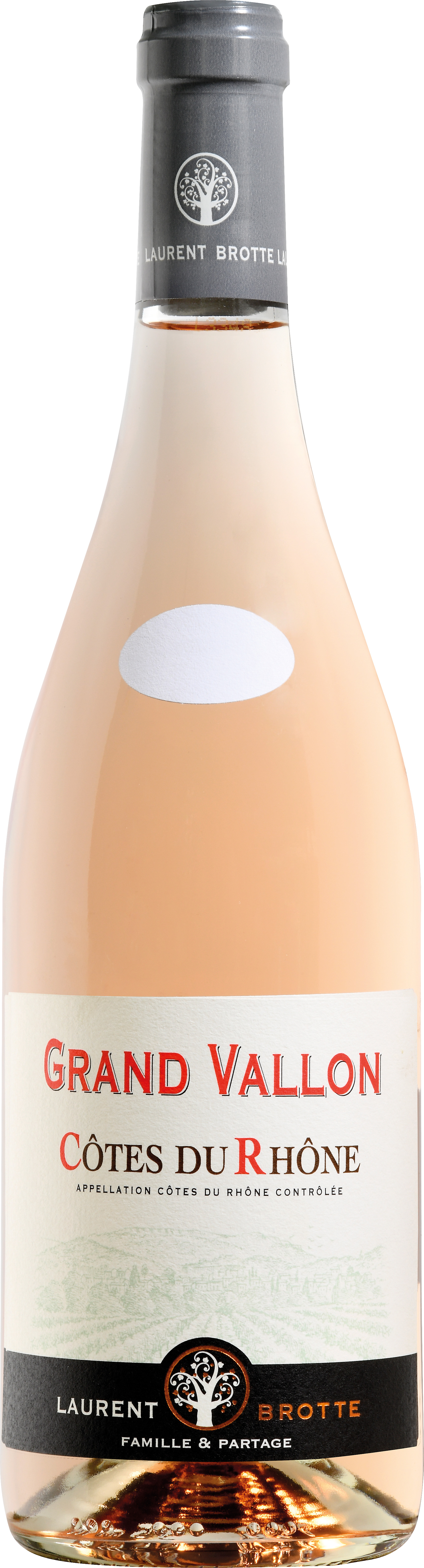 CÔTES DU RHÔNE AOP ROSÉ LAURENT BROTTE CUVÉE GRAND VALLON 2023