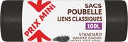 SACS POUBELLE LIENS CLASSIQUE PRIX MINI