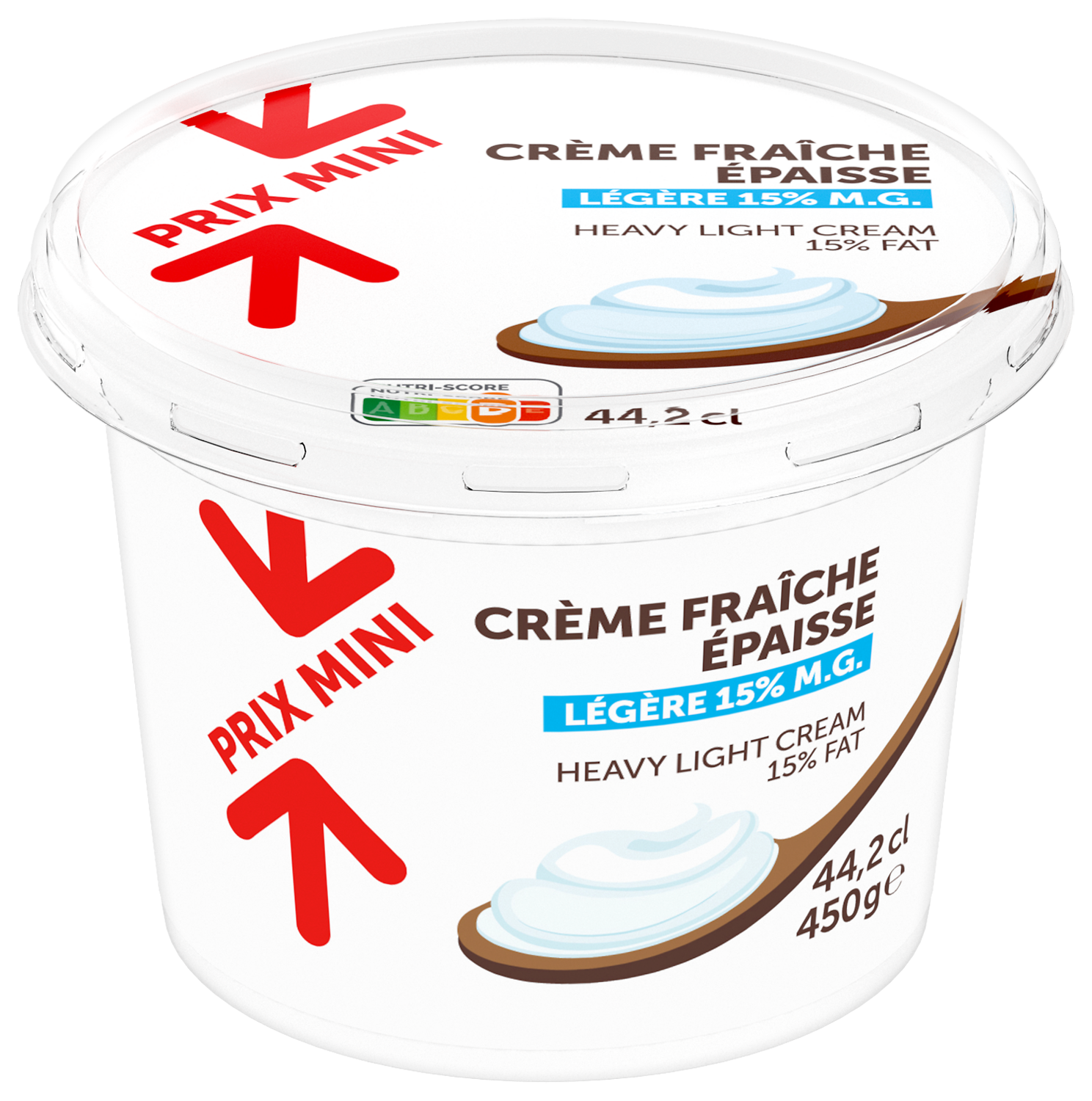 CREME FRAICHE LEGERE 15% MG PRIX MINI