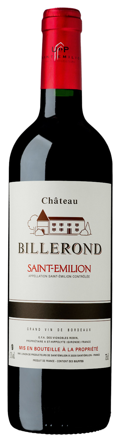 SAINT-EMILION AOP ROUGE CHATEAU BILLEROND