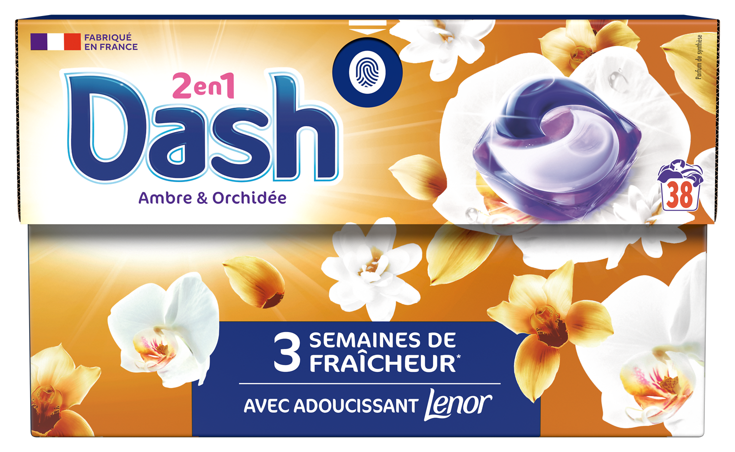 LESSIVE 2EN1 PODS DASH