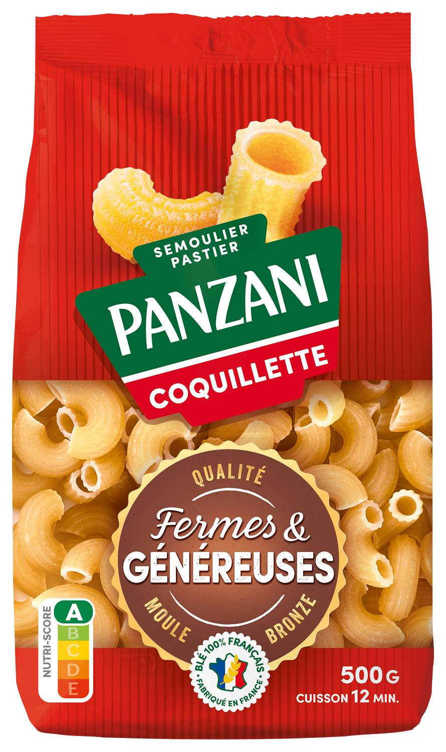 PATES FERMES ET GENEREUSES PANZANI