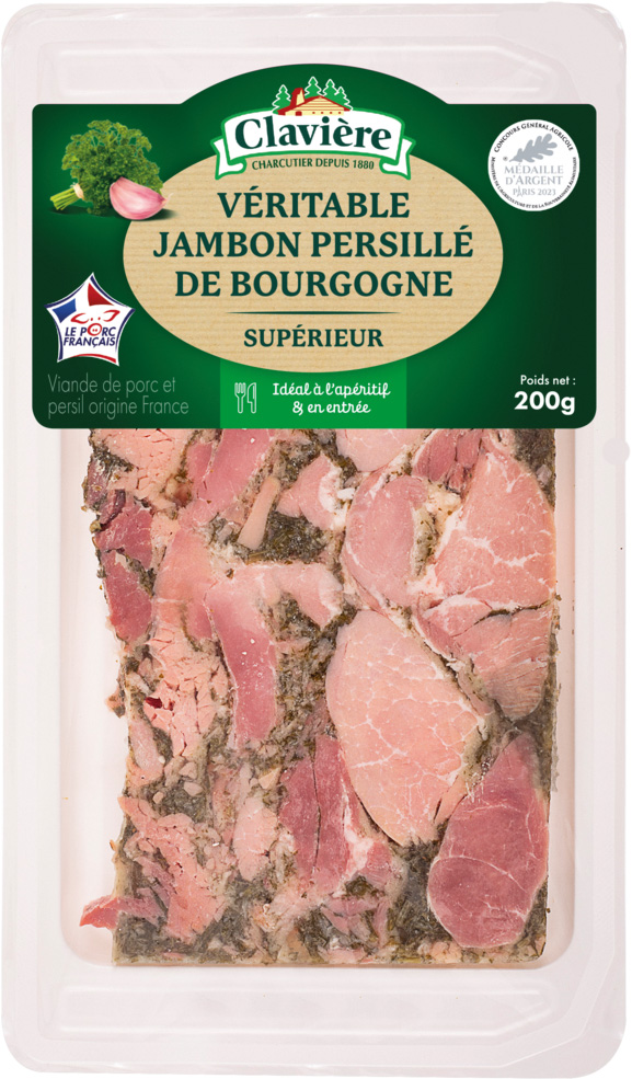 VERITABLE JAMBON PERSILLE DE BOURGOGNE CLAVIERE