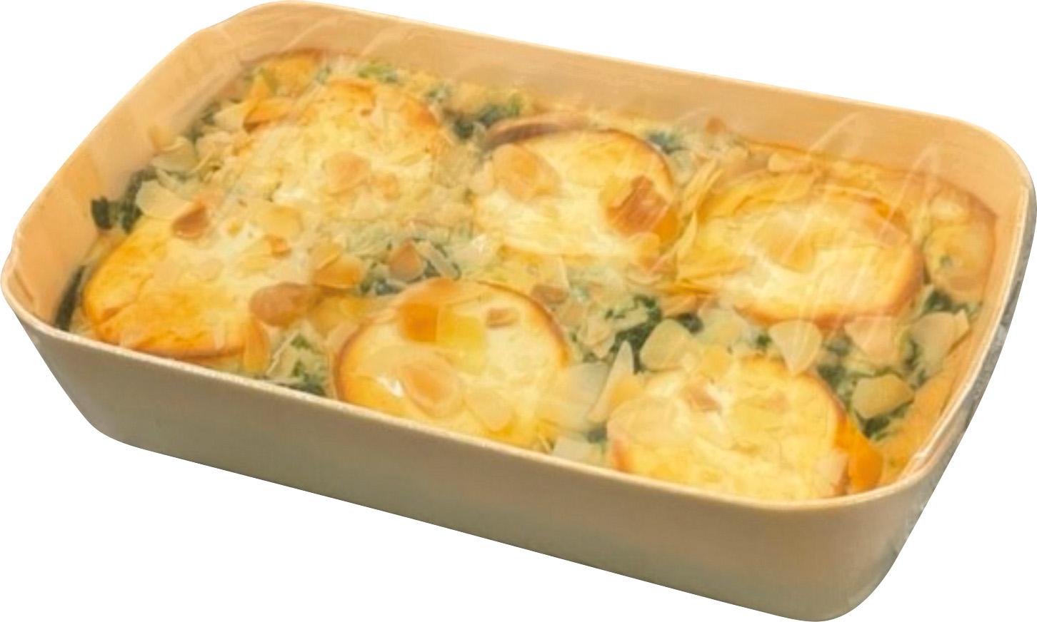 GRATIN DE SAUMON AUX ÉPINARDS OU AUX LÉGUMES DU TIAN OU CHÈVRE ÉPINARD