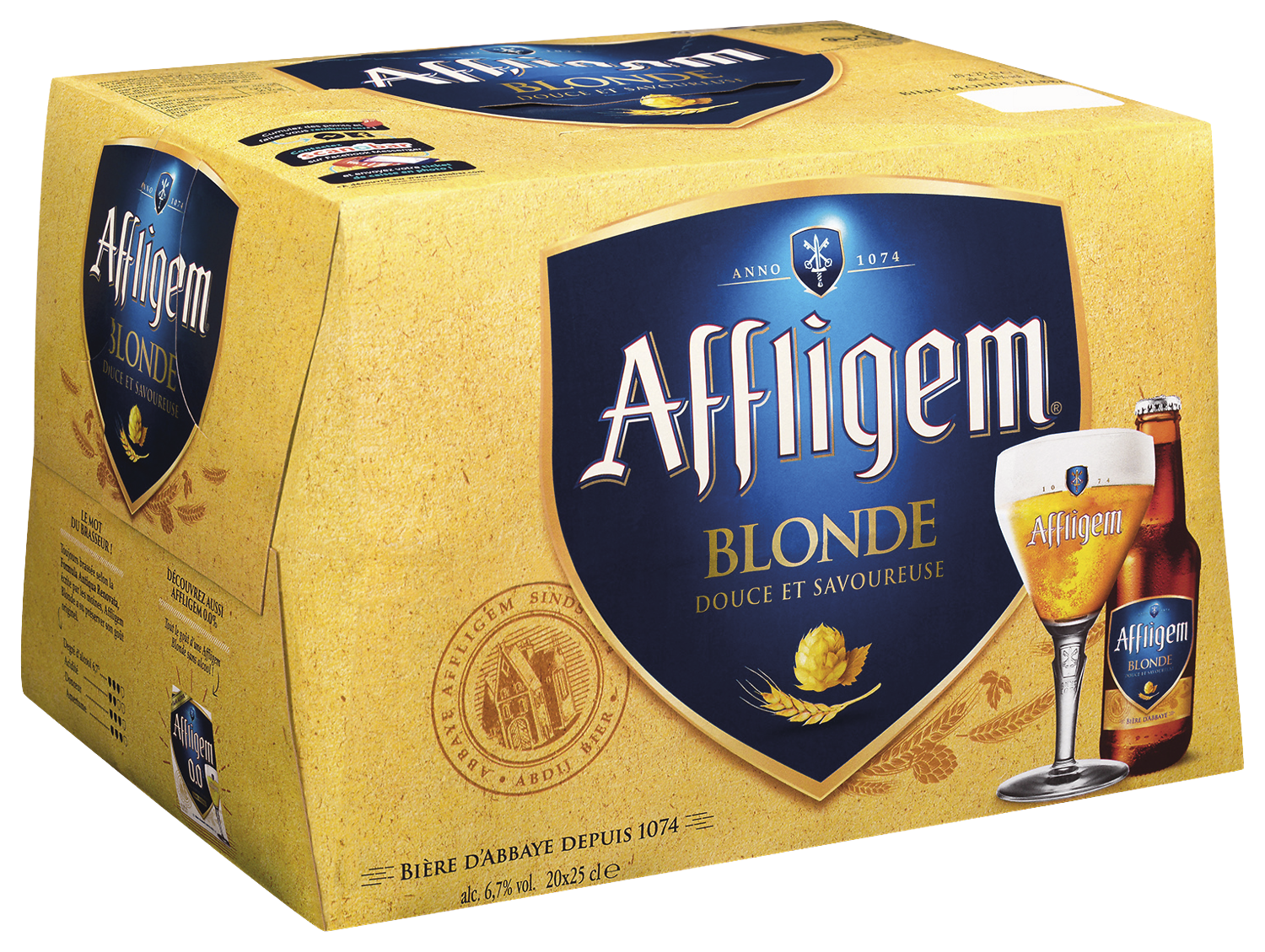 BIERE BLONDE AFFLIGEM 6,7°