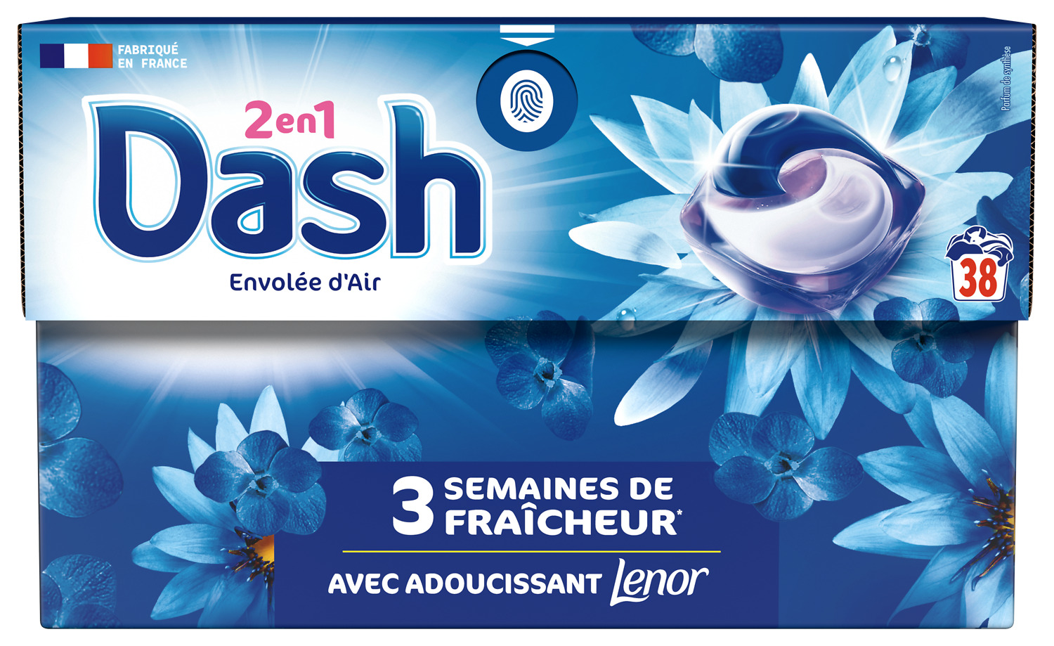 LESSIVE 2EN1 PODS DASH