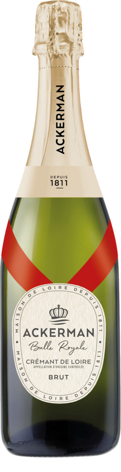CREMANT DE LOIRE AOP ACKERMAN BULLE ROYALE DEPUIS 1811