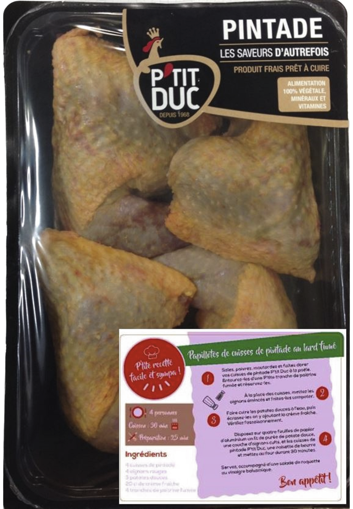 CUISSE DE PINTADE P'TIT DUC