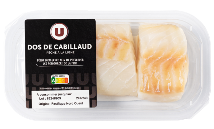 DOS DE CABILLAUD U