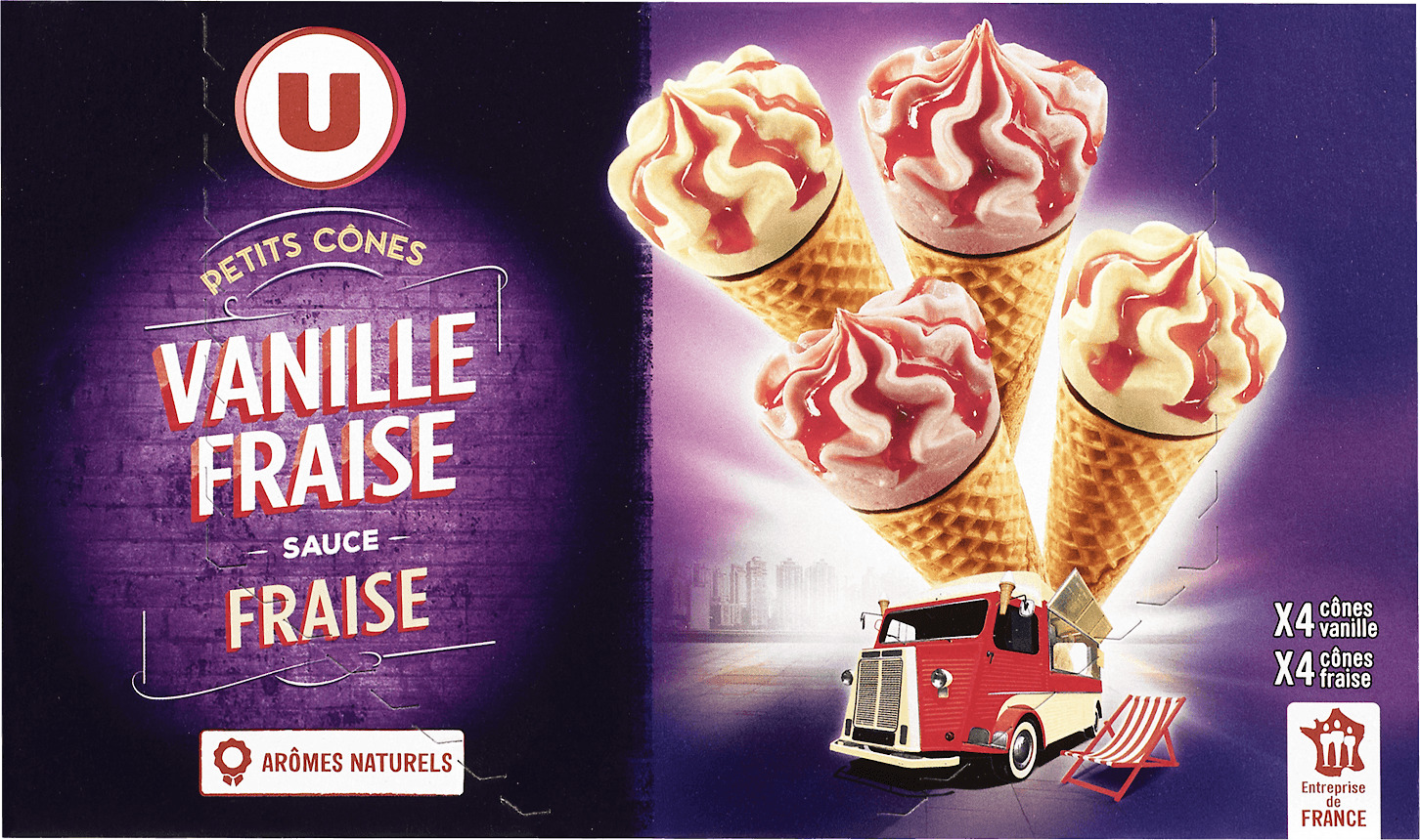 PETITS CONES GLACES U