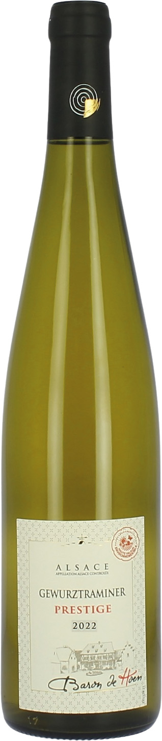 ALSACE AOP GEWURZTRAMINER BLANC MOELLEUX BARON DE HOEN PRESTIGE
