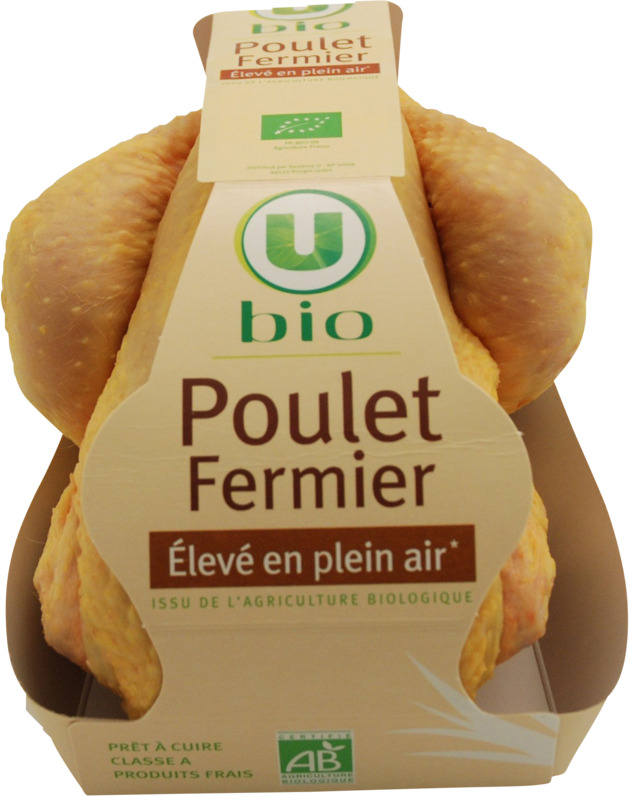 POULET ENTIER FERMIER U BIO