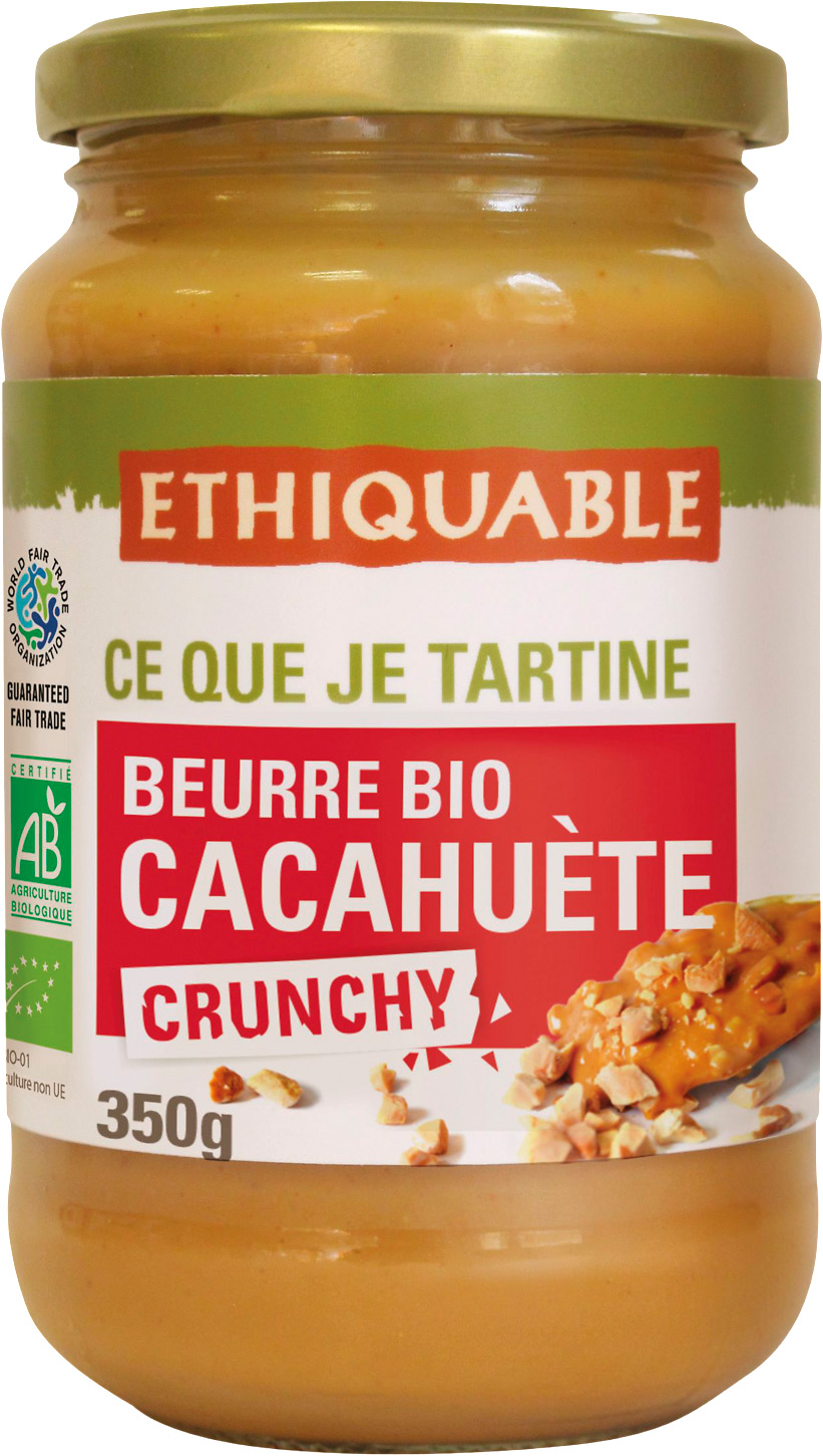BEURRE DE CACAHUETE BIO ETHIQUABLE