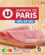 JAMBON DE PARIS -25% DE SEL U