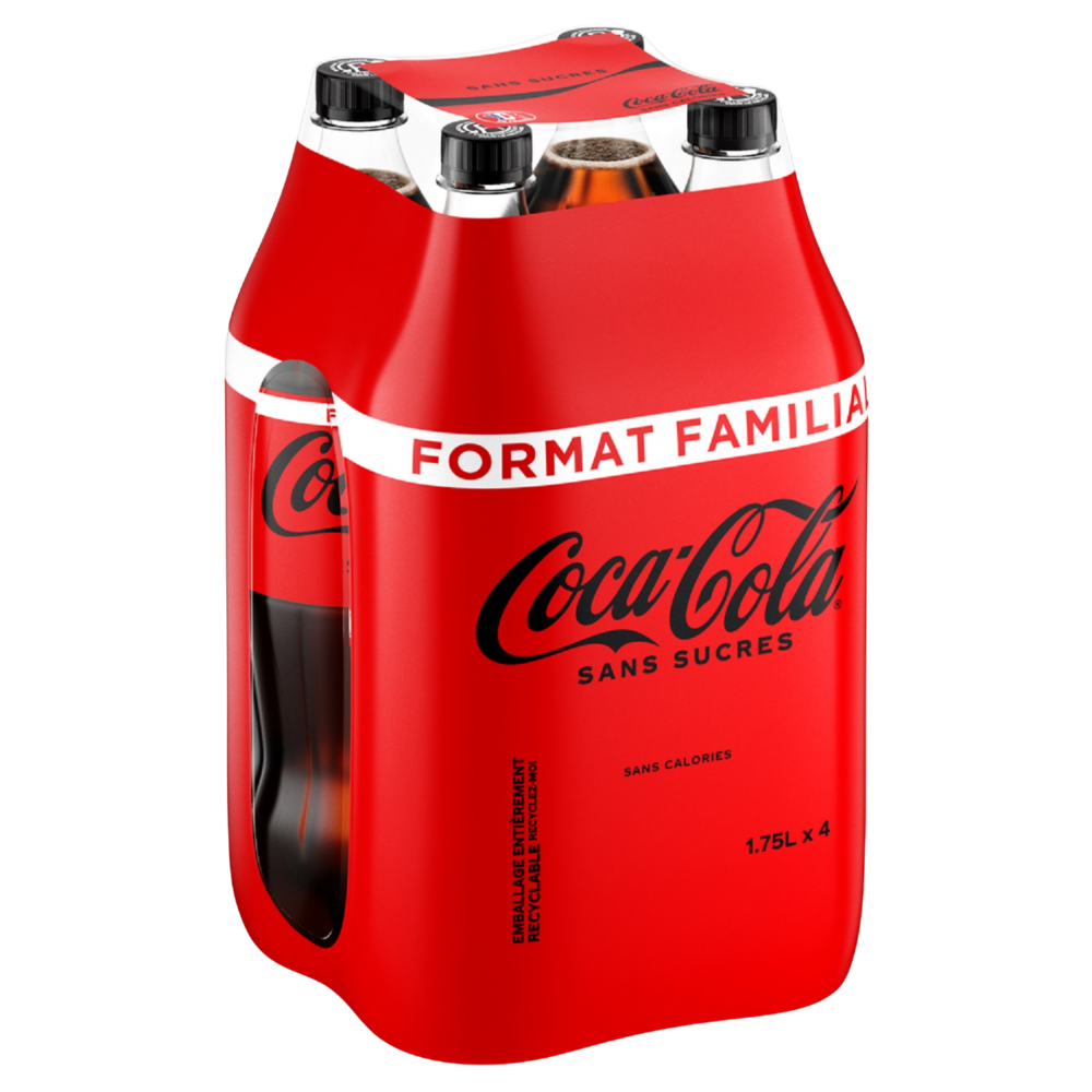 COCA-COLA SANS SUCRES