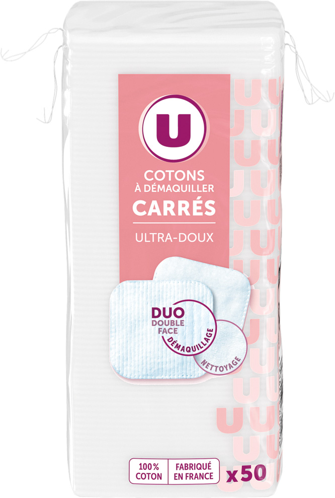 COTON CARRE DOUCEUR U