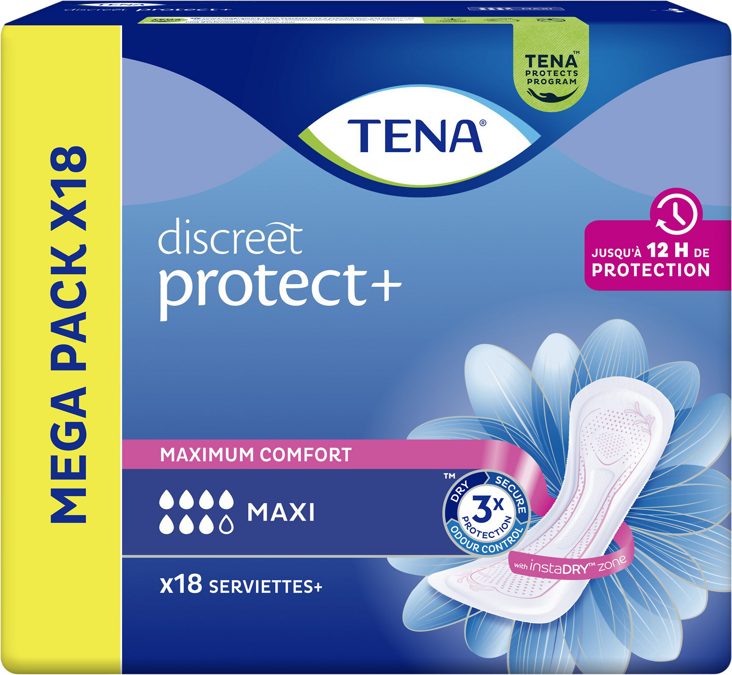 SERVIETTES DISCREET OU CULOTTES SILHOUETTE TENA