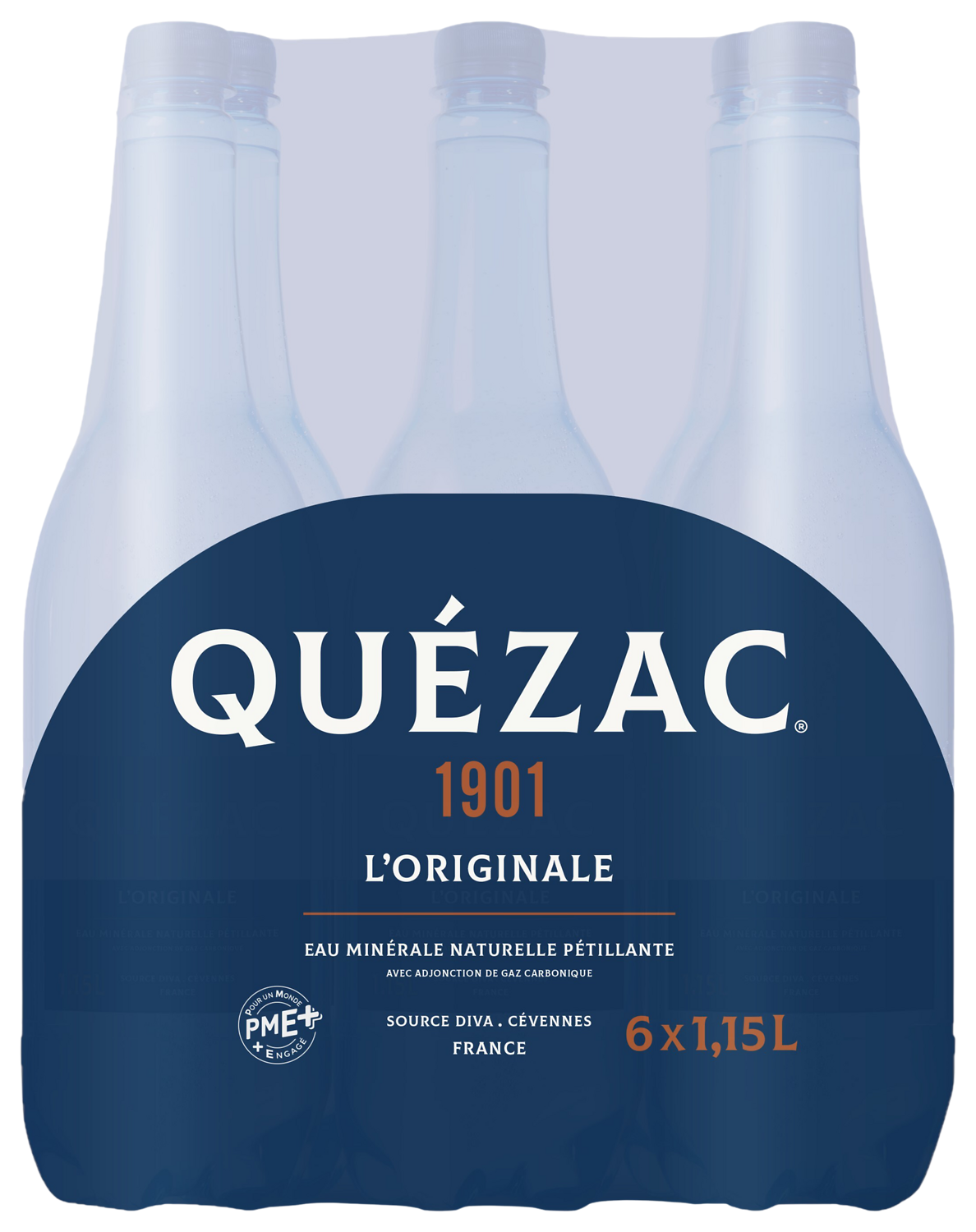EAU MINERALE NATURELLE GAZEUSE QUEZAC