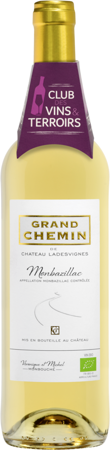 MONBAZILLAC AOP BLANC MOELLEUX GRAND CHEMIN DE CHÂTEAU LADESVIGNES 2024