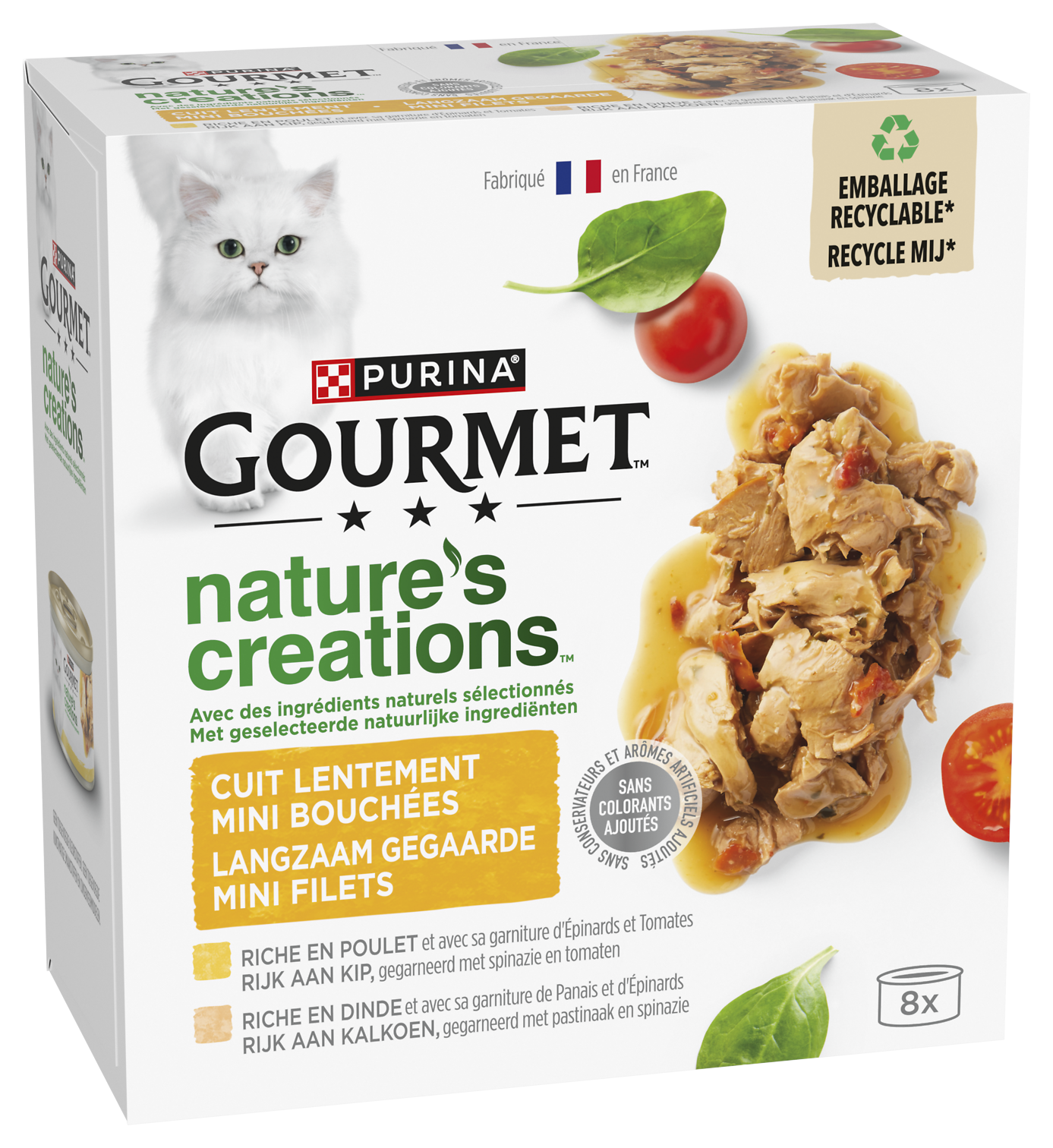 NATURE'S CREATION GOURMET PURINA