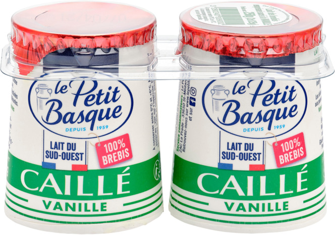 YAOURT CAILLE AU LAIT DE BREBIS LE PETIT BASQUE