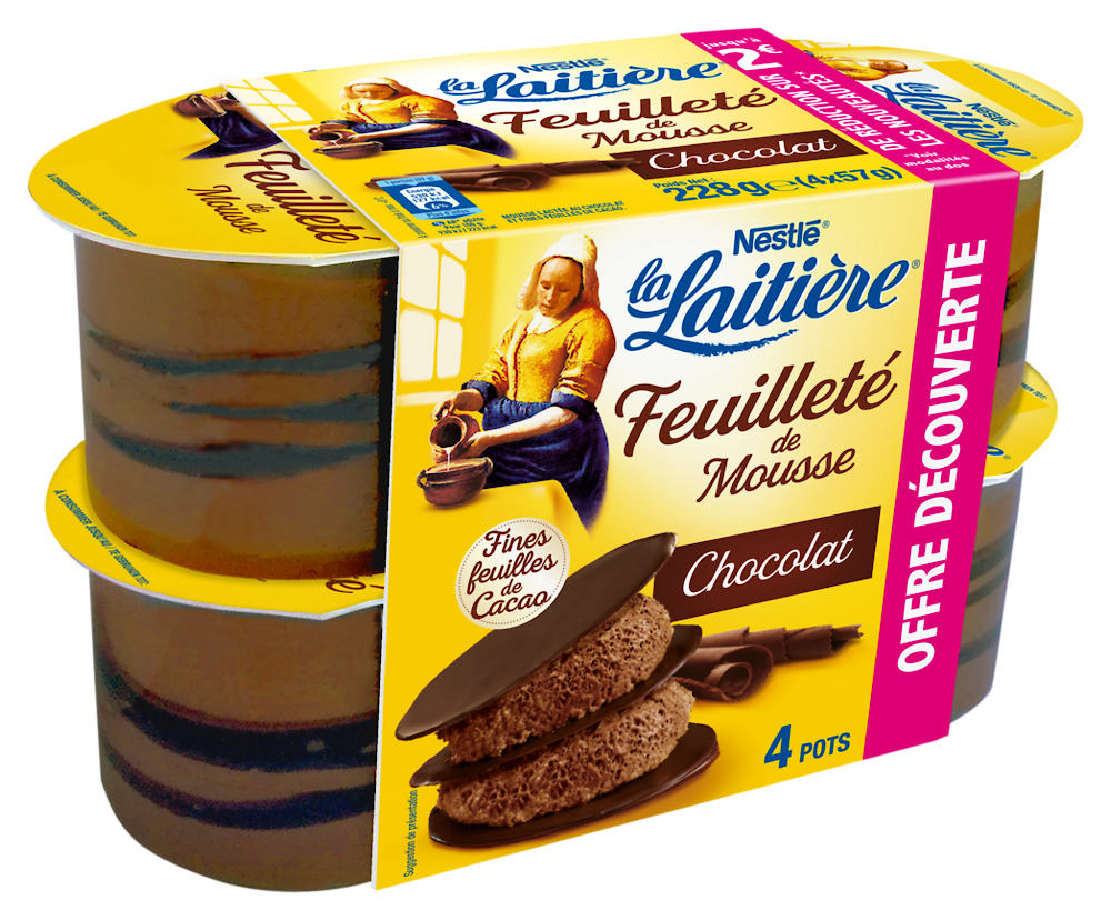 FEUILLETE DE MOUSSE LA LAITIERE