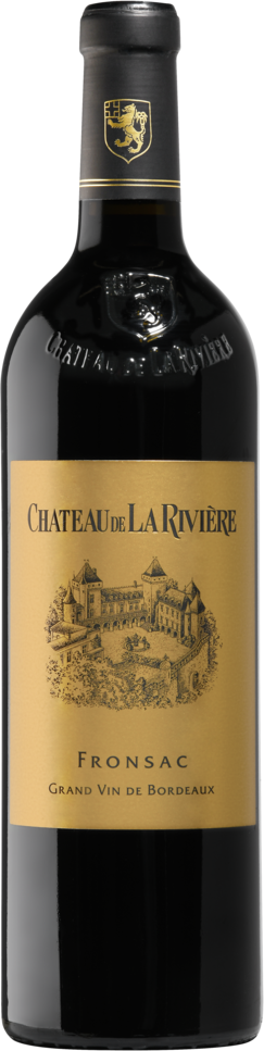 FRONSAC AOP ROUGE CHÂTEAU DE LA RIVIÈRE 2019