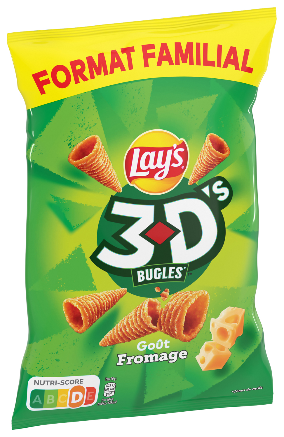 BISCUITS APERITIFS 3D LAY'S BUGLES