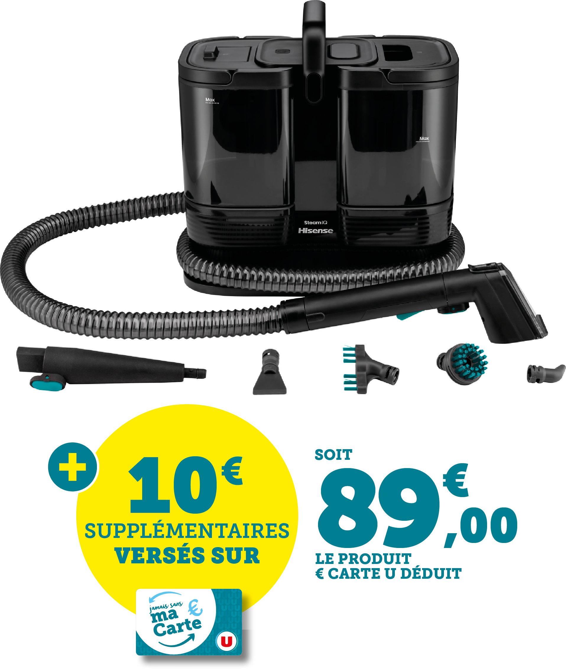 DETACHEUR VAPEUR HISENSE