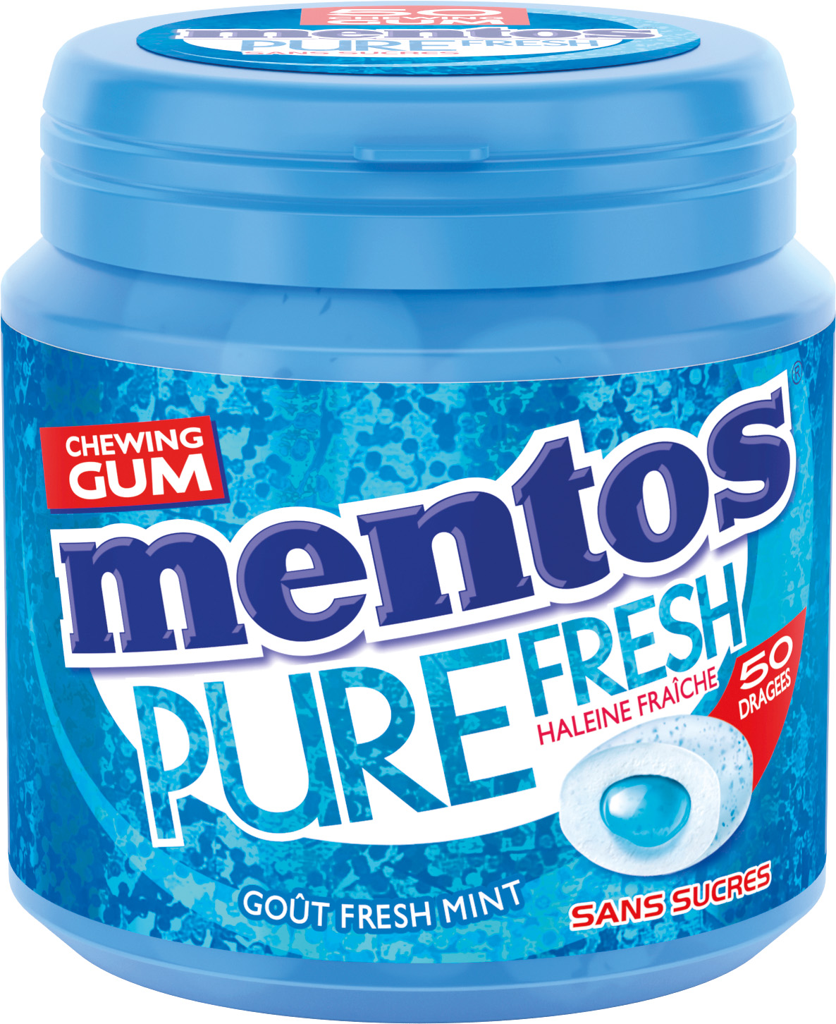 CHEWING GUM MENTOS