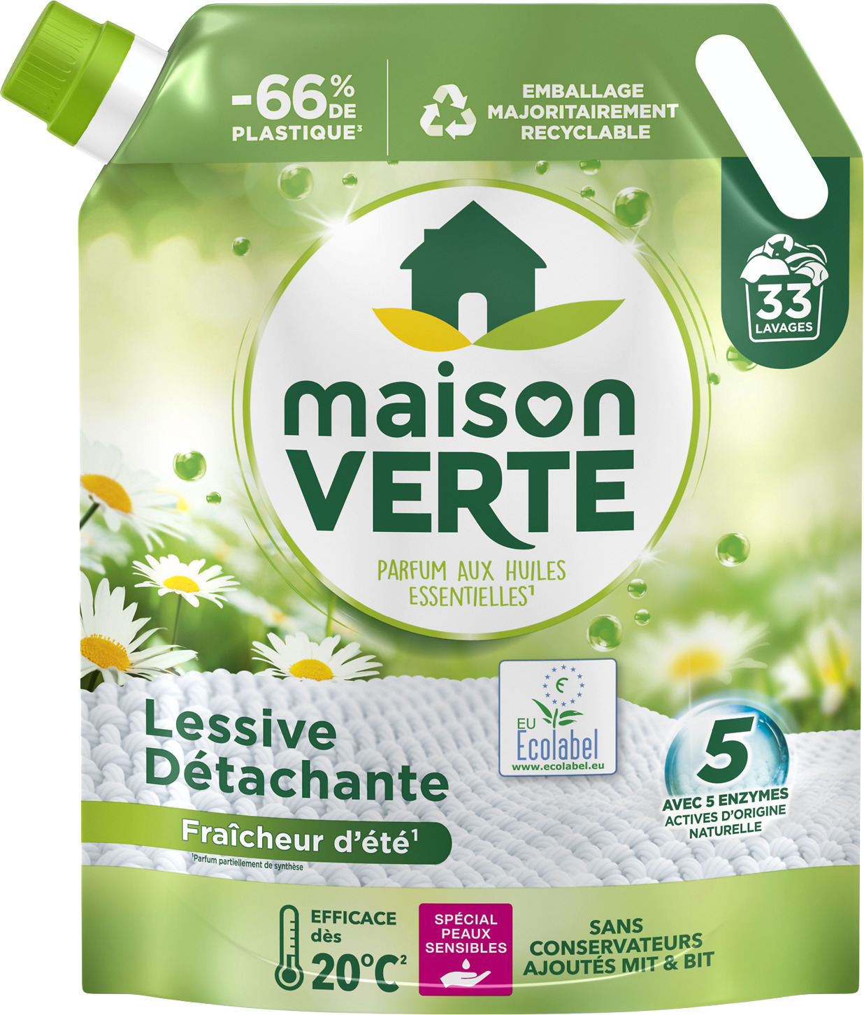LESSIVE LIQUIDE MAISON VERTE