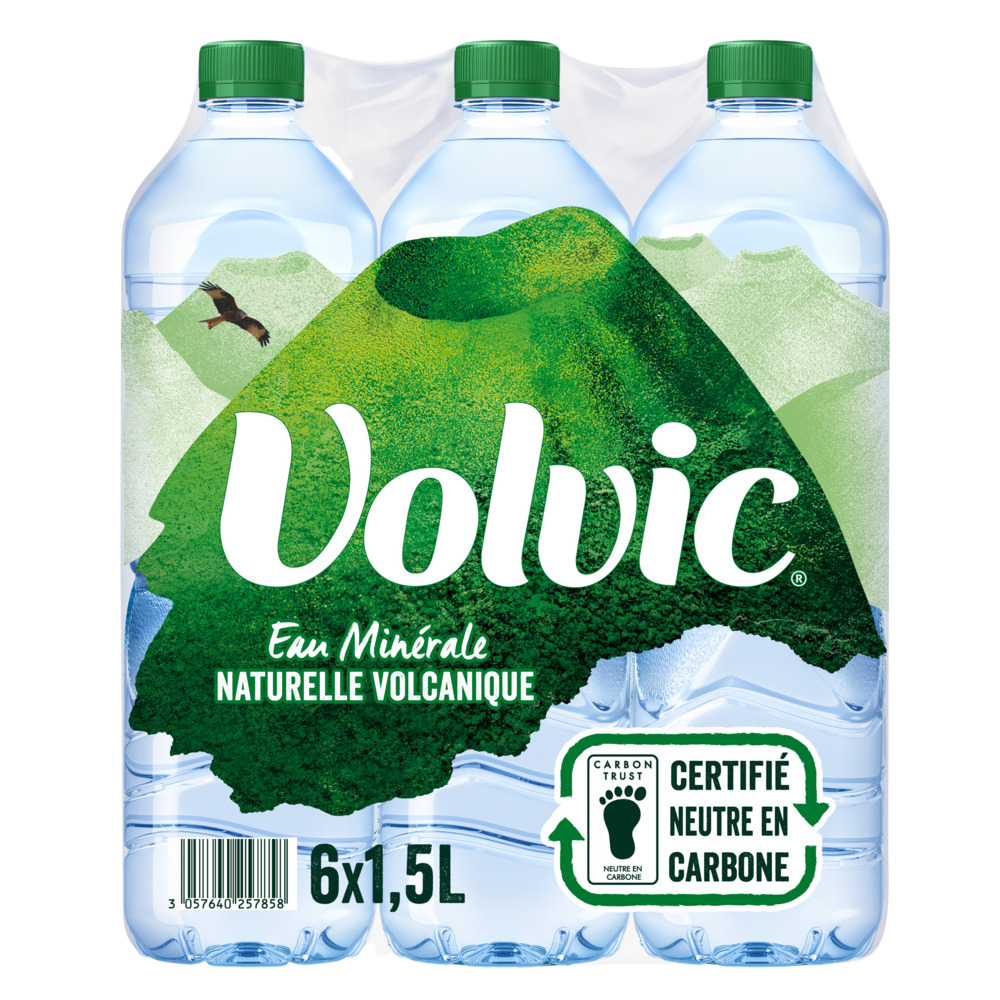 EAU MINERALE NATURELLE VOLVIC
