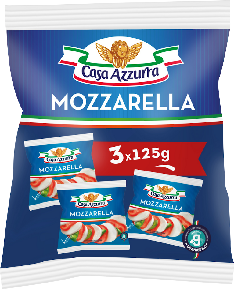 MOZZARELLA PASTEURISE CASA AZZURRA
