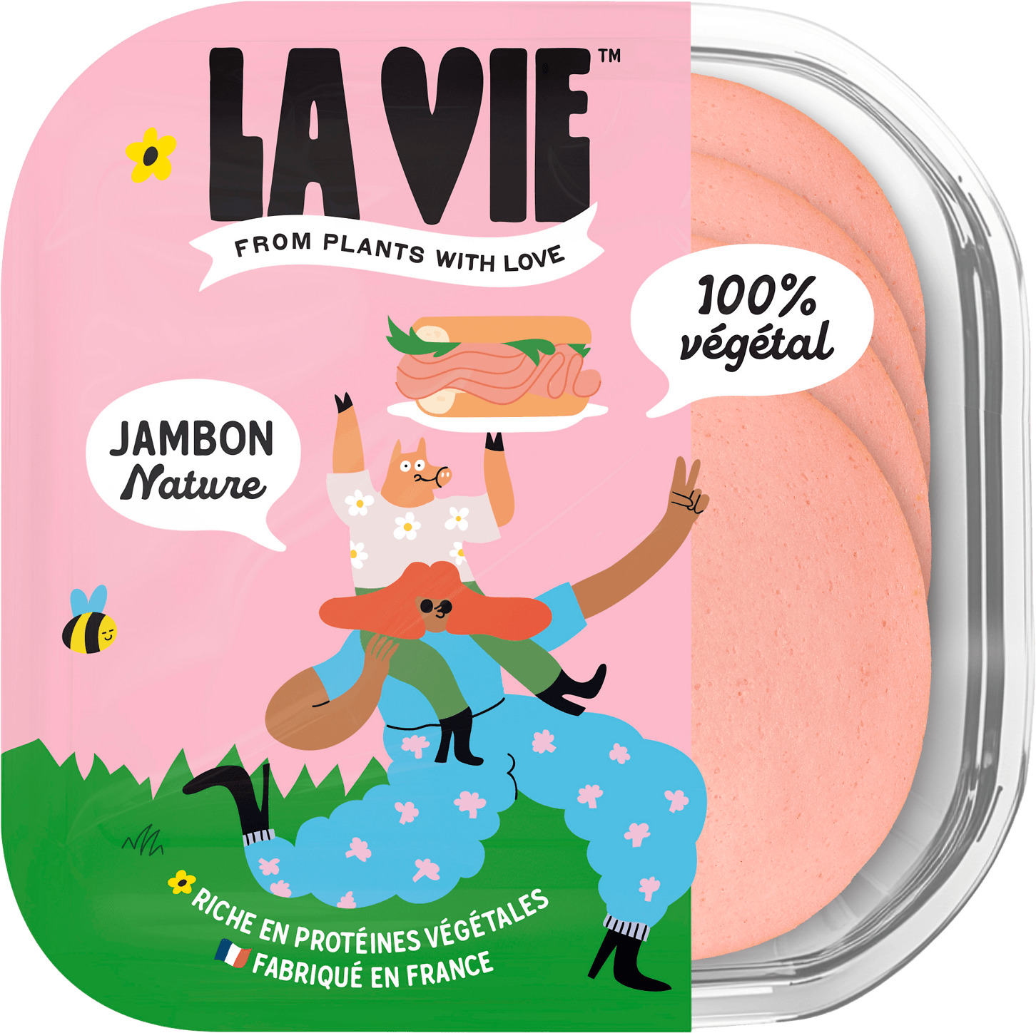 JAMBON VEGETAL LA VIE