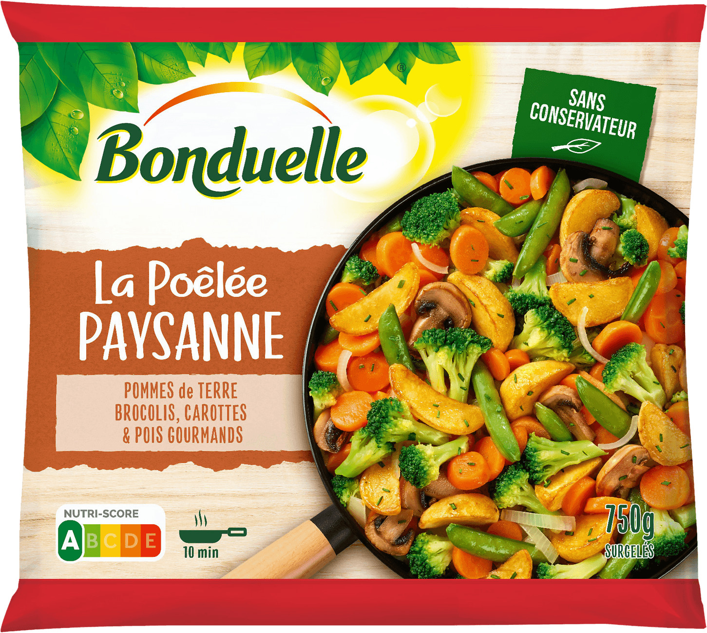 POELEES DE LEGUMES SURGELEES BONDUELLE