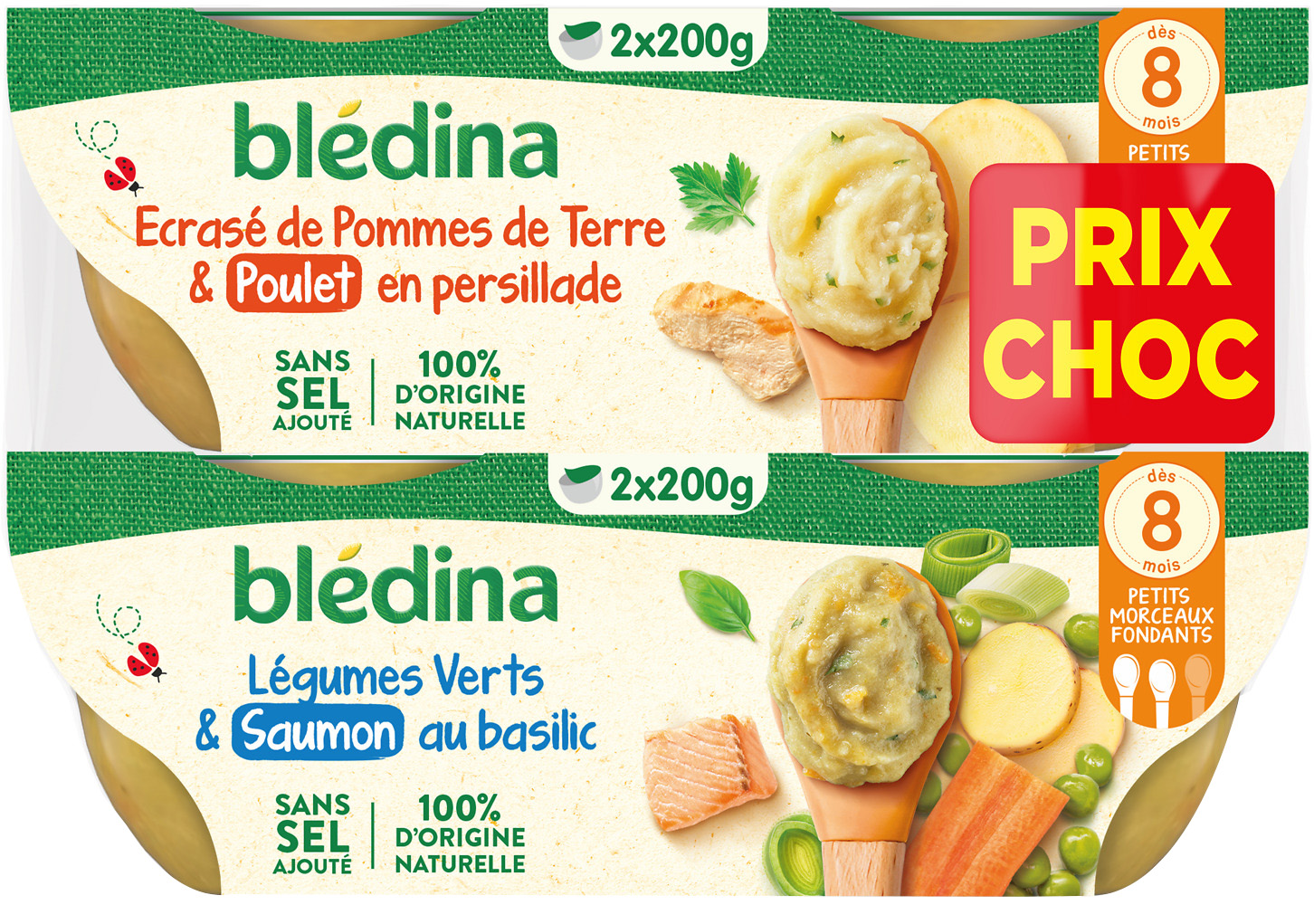 REPAS DES 8 MOIS BLEDINA