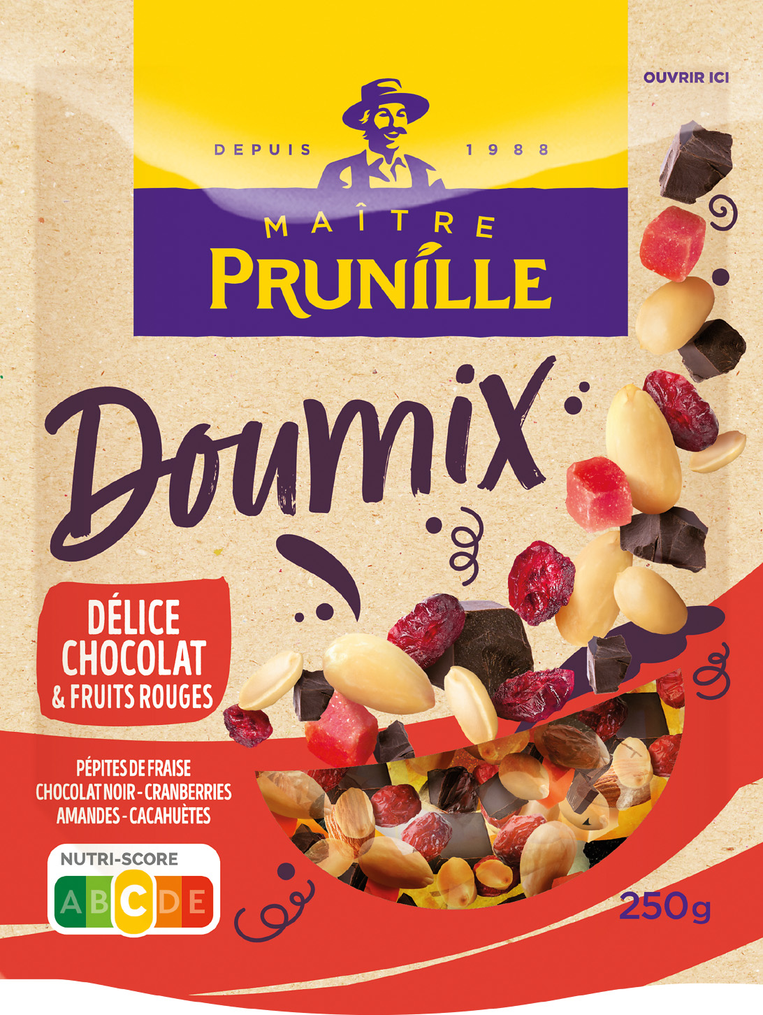MELANGE DE FRUITS SECS DOUMIX MAITRE PRUNILLE