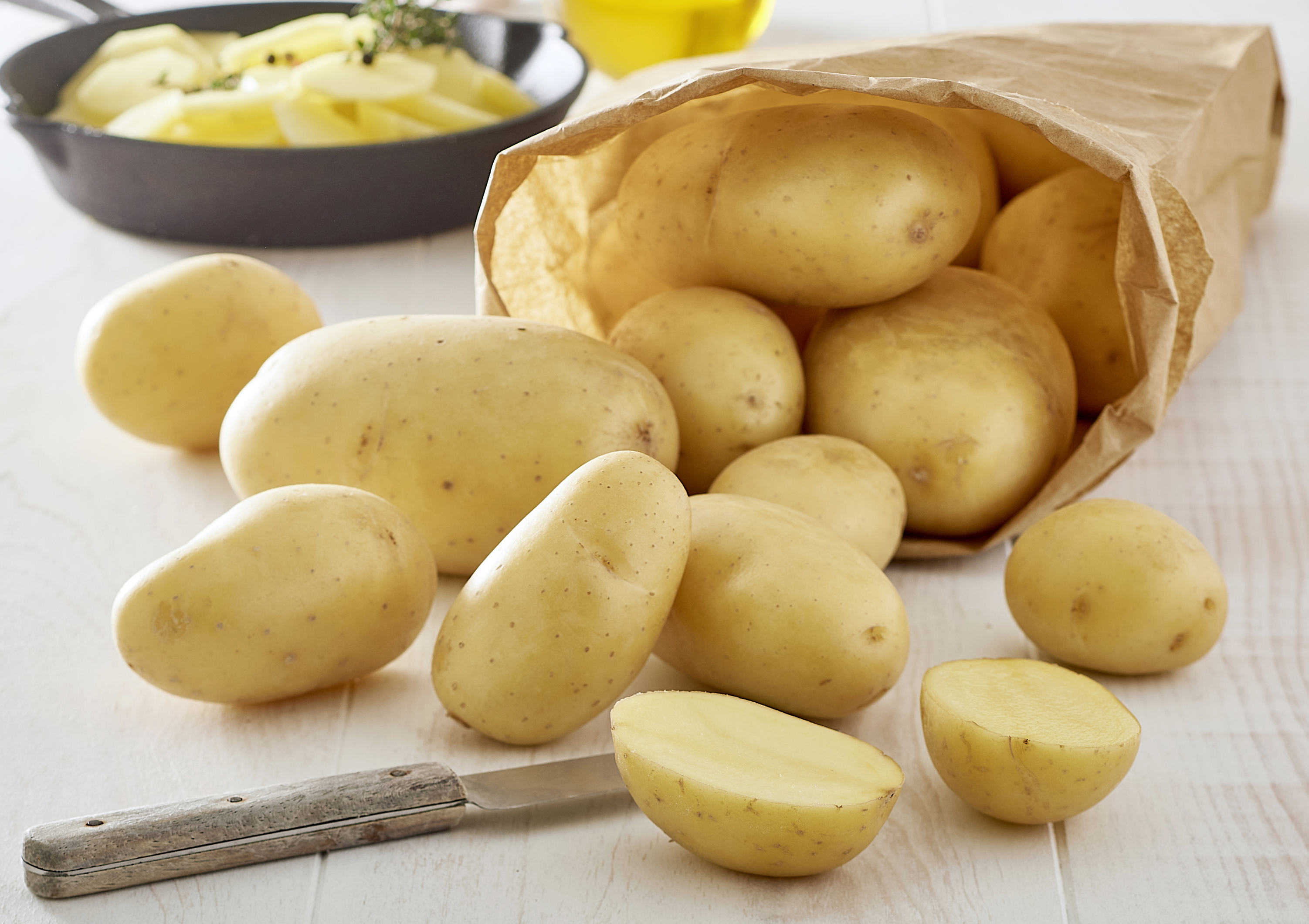 POMME DE TERRE DE CONSOMMATION LAVEE A CHAIR FERME LABEL ROUGE